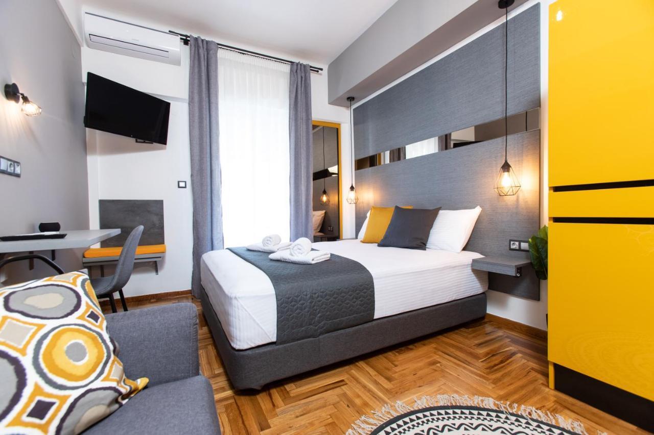 Downtown Luxury Boutique Suites : The Yellow Suite Tesalónica Exterior foto
